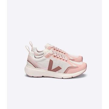 Women's Veja CONDOR 2 ALVEOMESH Shoes Beige/Pink | SG 497PJJ